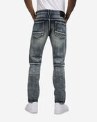 Smoke Rise Distressed 5Pkt Basic Slim Jeans JP25622SNZ-BLU Blue 2