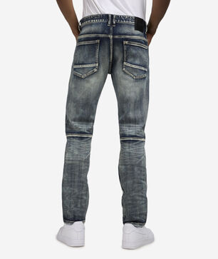 Distressed 5Pkt Basic Slim Jeans