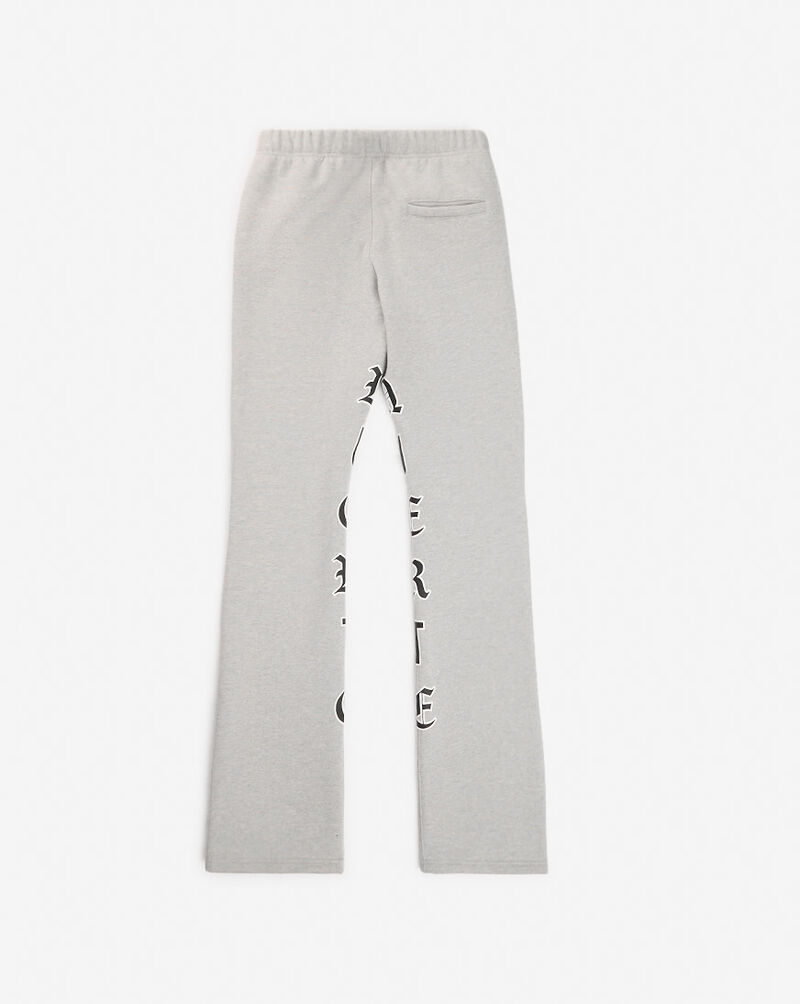 Hasta Muerte Motivated Stacked Fleece Pant HMMOTIVATEDBTM-H-GREY Grey 3