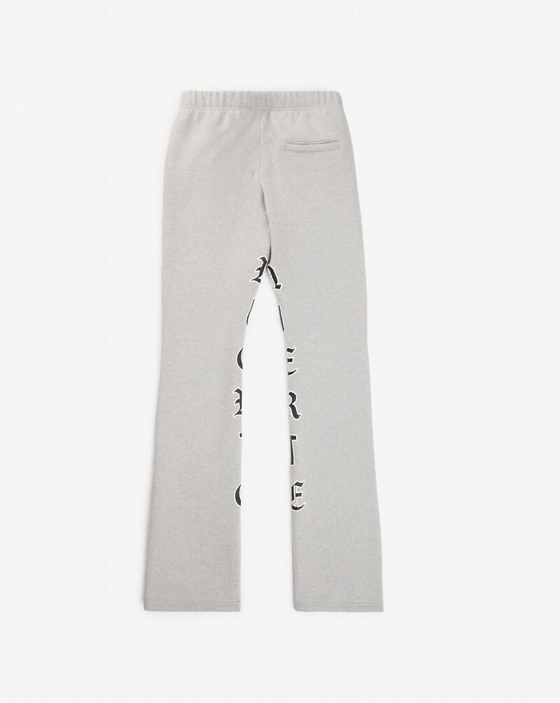 Hasta Muerte Motivated Stacked Fleece Pant HMMOTIVATEDBTM-H-GREY Grey 3