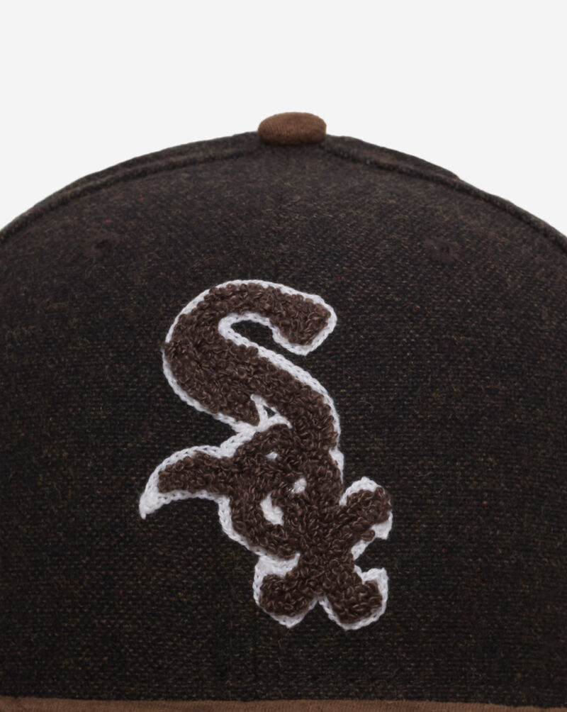 New Era 59Fifty Chicago White Sox Tweed Fitted Hat 60847107 Brown 2