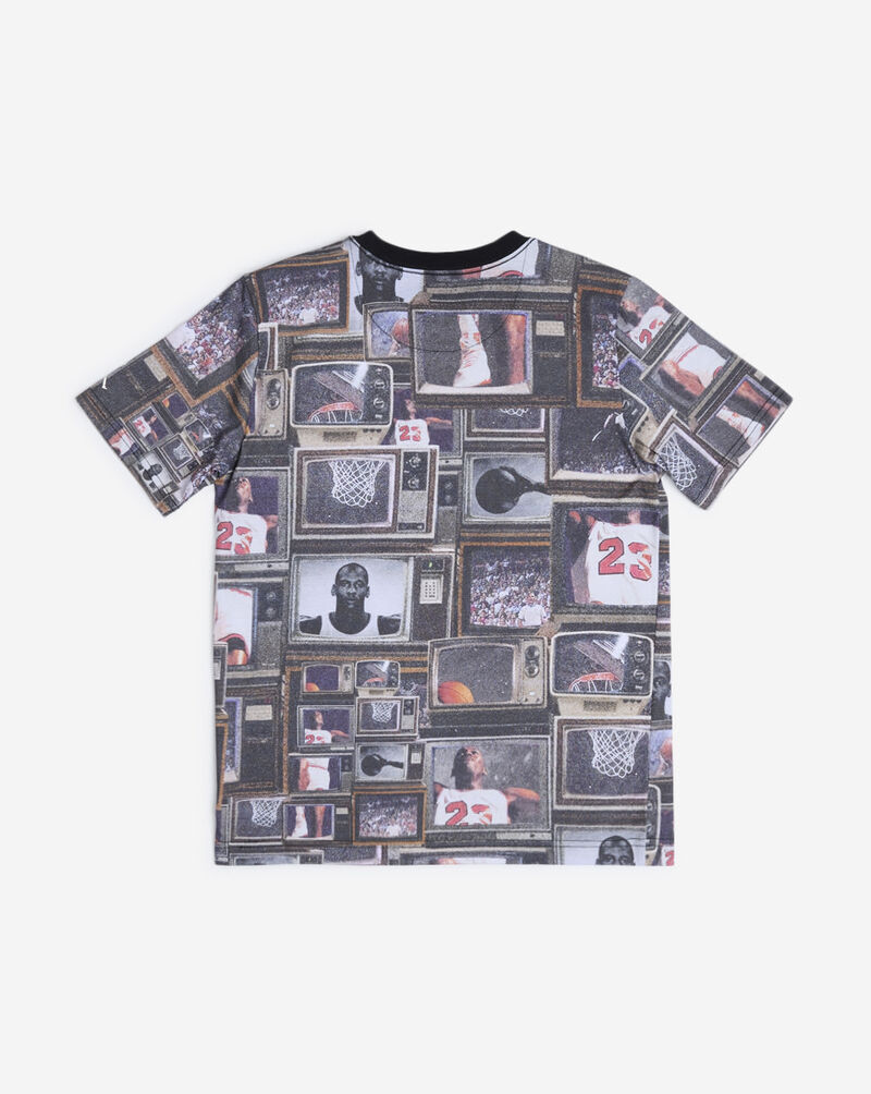 Jordan Big Kids' AOP Photo Tee 95F058-023 Black 3