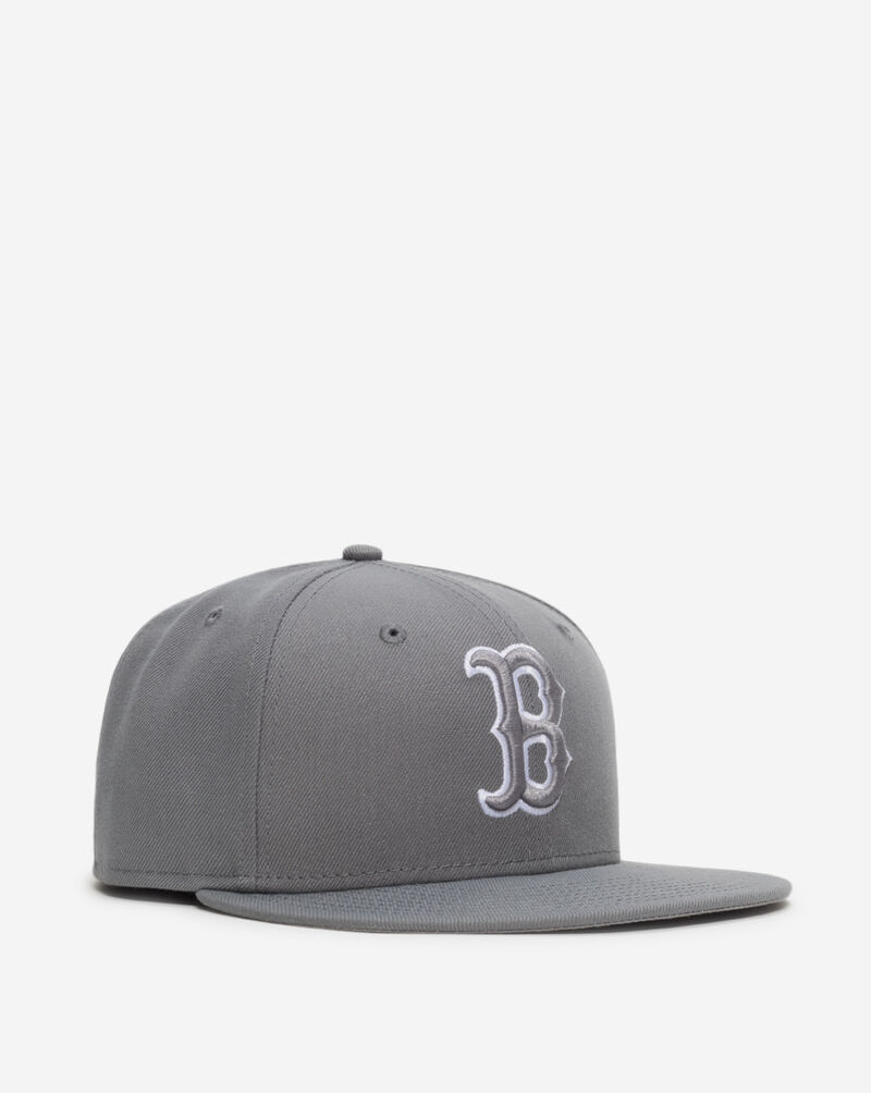 New Era 59Fifty Boston Red Sox Core Fitted Hat 60956008 Grey 1