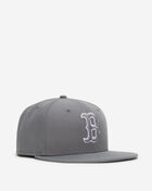 New Era 59Fifty Boston Red Sox Core Fitted Hat 60956008 Grey 1