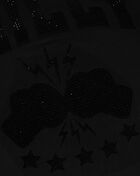 Bag Mafia Philadelphia Rhinestone Crop Sweatshirt WC5971113-BLK Black 4