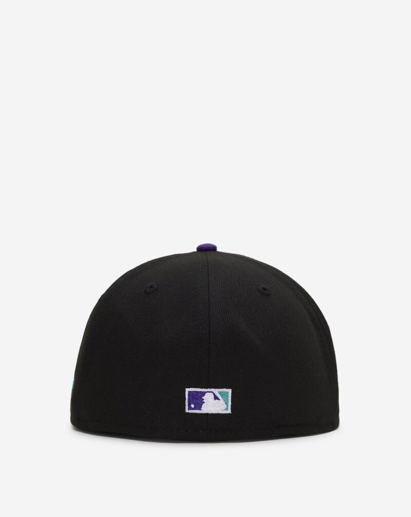 New Era 9Fifty Grape Detroit Tigers Retro Hooks Fitted Hat 70939087 Black 3