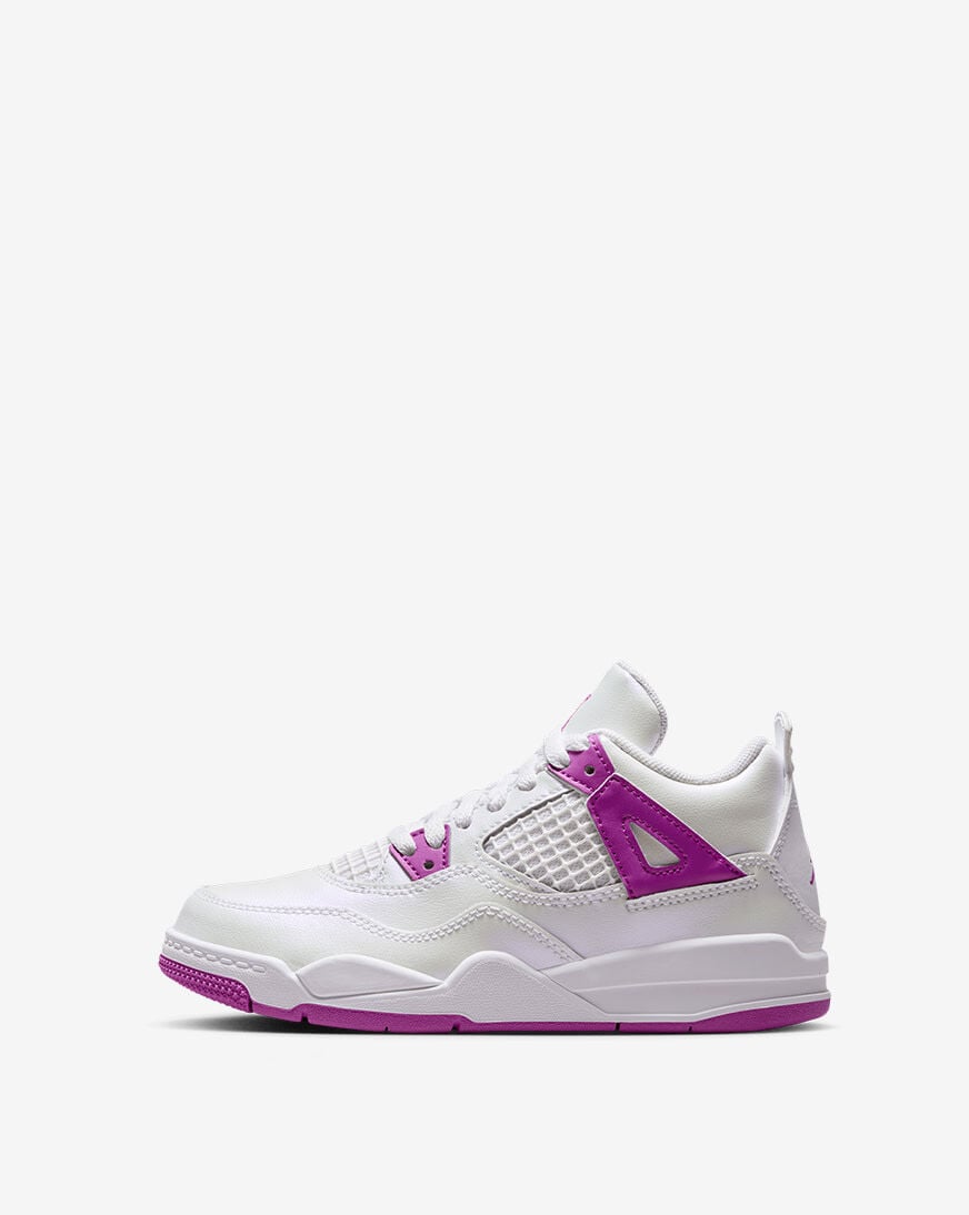 Shop Jordan Little Kids' Air Jordan 4 Retro (11C-3Y) FQ1312
