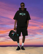 MCM MCM x SNIPES Miami Sweatshorts  SFM252-007-1-BLK Black 5