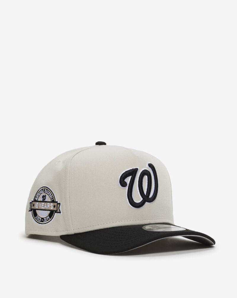 New Era 9Fifty Washington Nationals A-Frame Snapback Hat 71012994 Grey 1