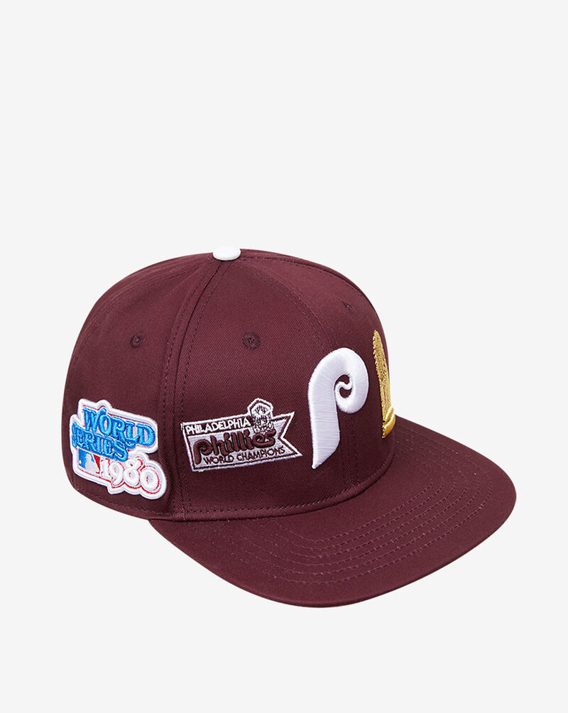 PRO STANDARD Philadelphia Phillies Retro City Double Front Snapback LPH732204 Red 1