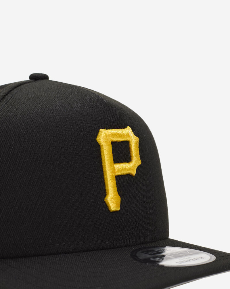New Era 9Fifty Pittsburg Pirates A-Frame Snapback Hat 70849174 Black 2