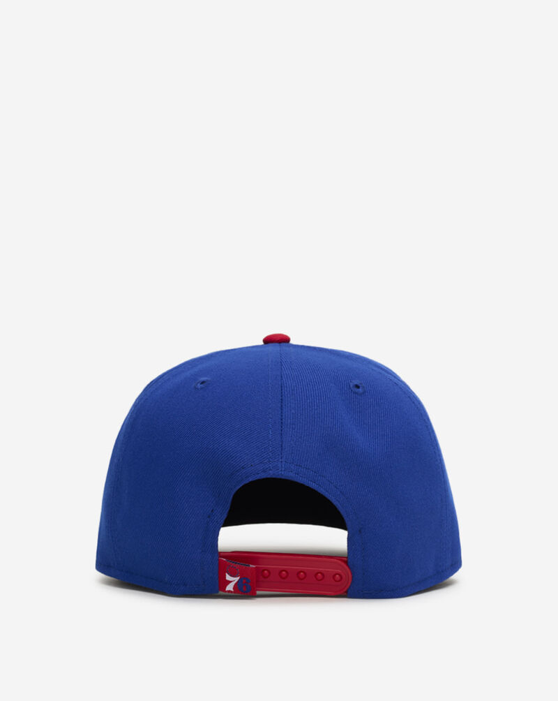 New Era 9Fifty Philadelphia 76ers A-Frame Snapback Hat 60800191 Blue 3
