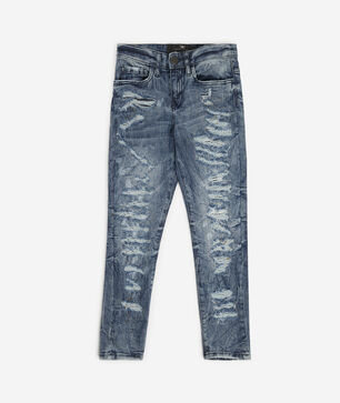 Kids' Distressed Slim Fit Jeans (8-16)