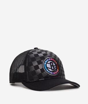 9Forty A-Frame Brooklyn Nets Raceway Snapback Hat