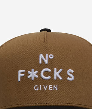 No F Given Twill Trucker Hat