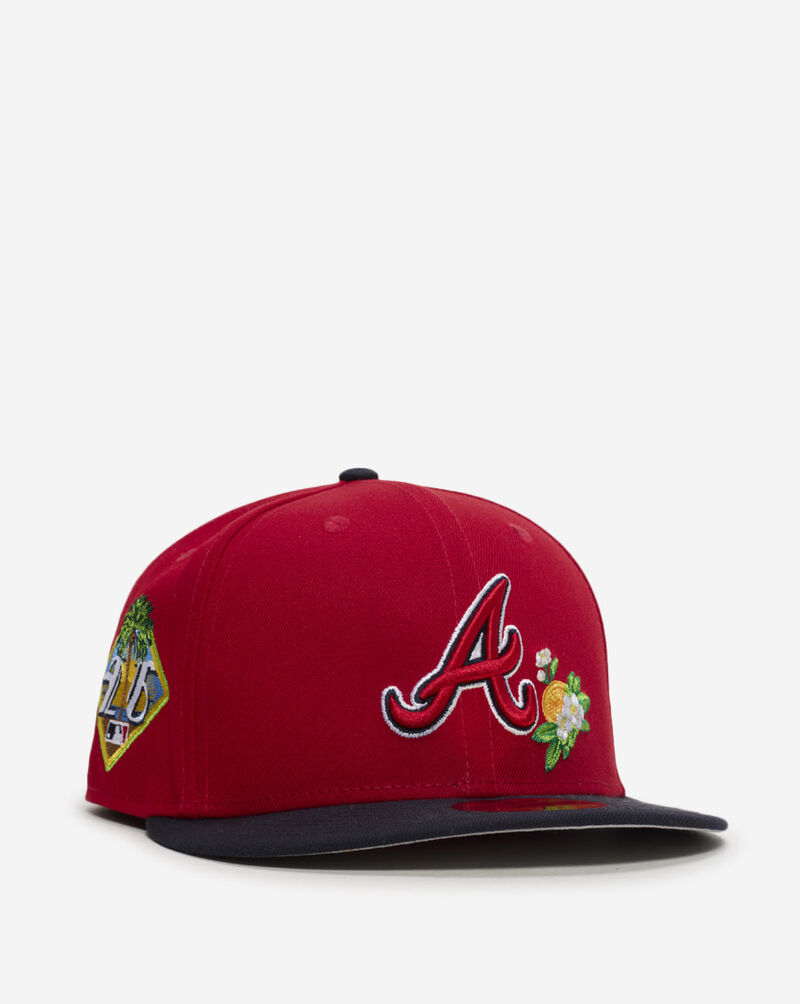 New Era 59Fifty Atlanta Braves Spring Training Fitted Hat 60793335 Red 1