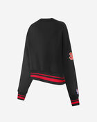 Atlanta Hawks Retro Classic Rib Fleece Crewneck
