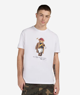 Novelty Polo Society Bear Tee