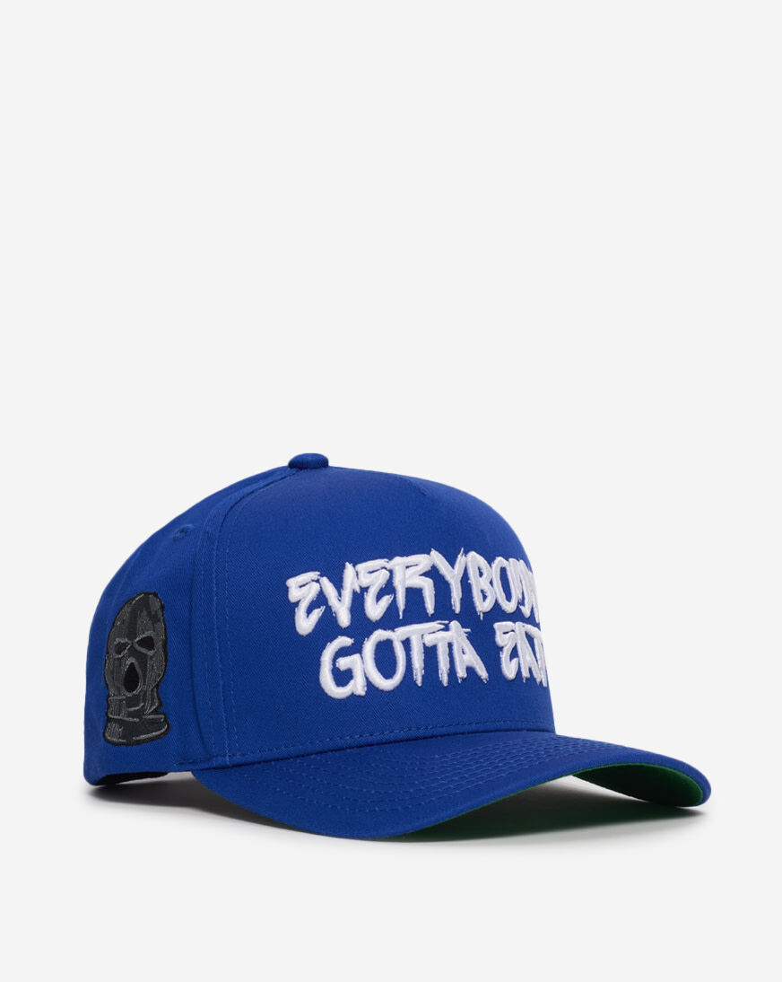 Shop Field Grade Everybody Gotta Eat Wool Trucker Hat 1005913 blue