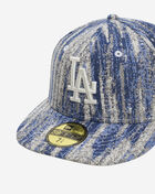 New Era 59Fifty Los Angeles Dodgers Tweed Fitted Hat 60765623 Blue 2