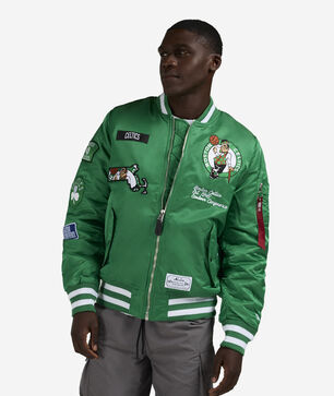 Alpha Industries Boston Celtics Bomber Jacket