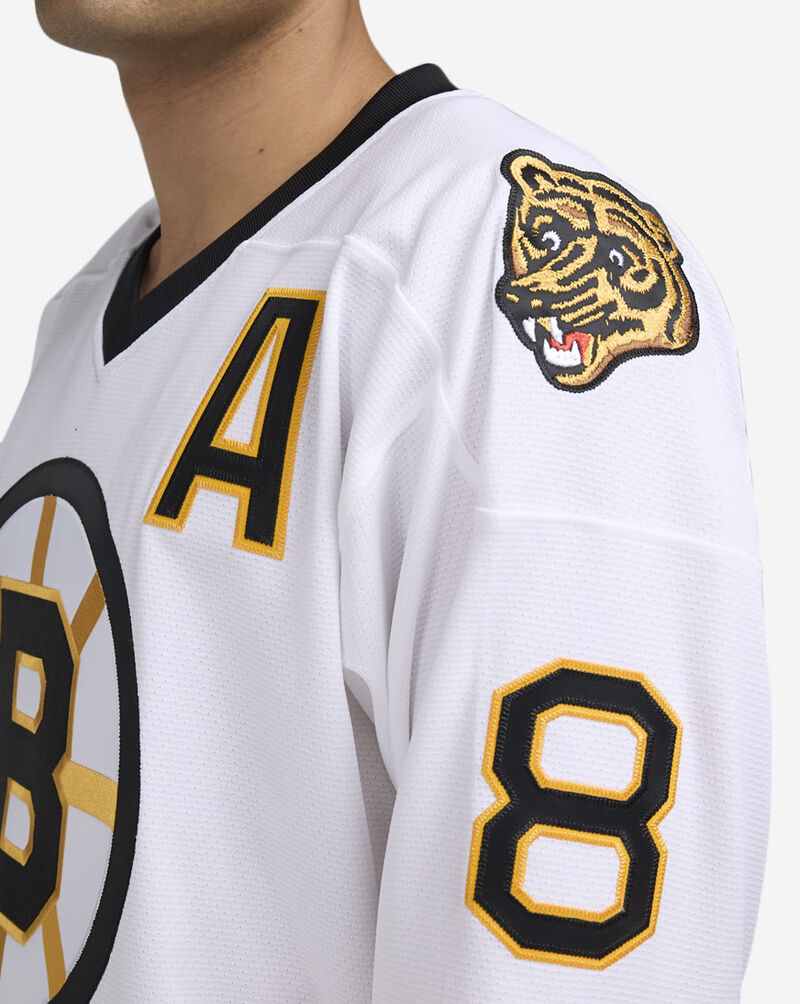 Mitchell  Ness Boston Bruins Neely Power Play Player Jersey JY9001-BBNWHIT White 4