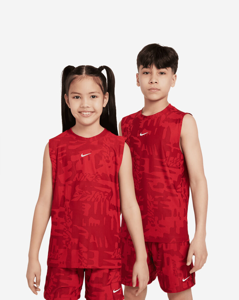 Nike Big Kids' Dri-FIT Sleeveless Top HJ3794-657 Red 1