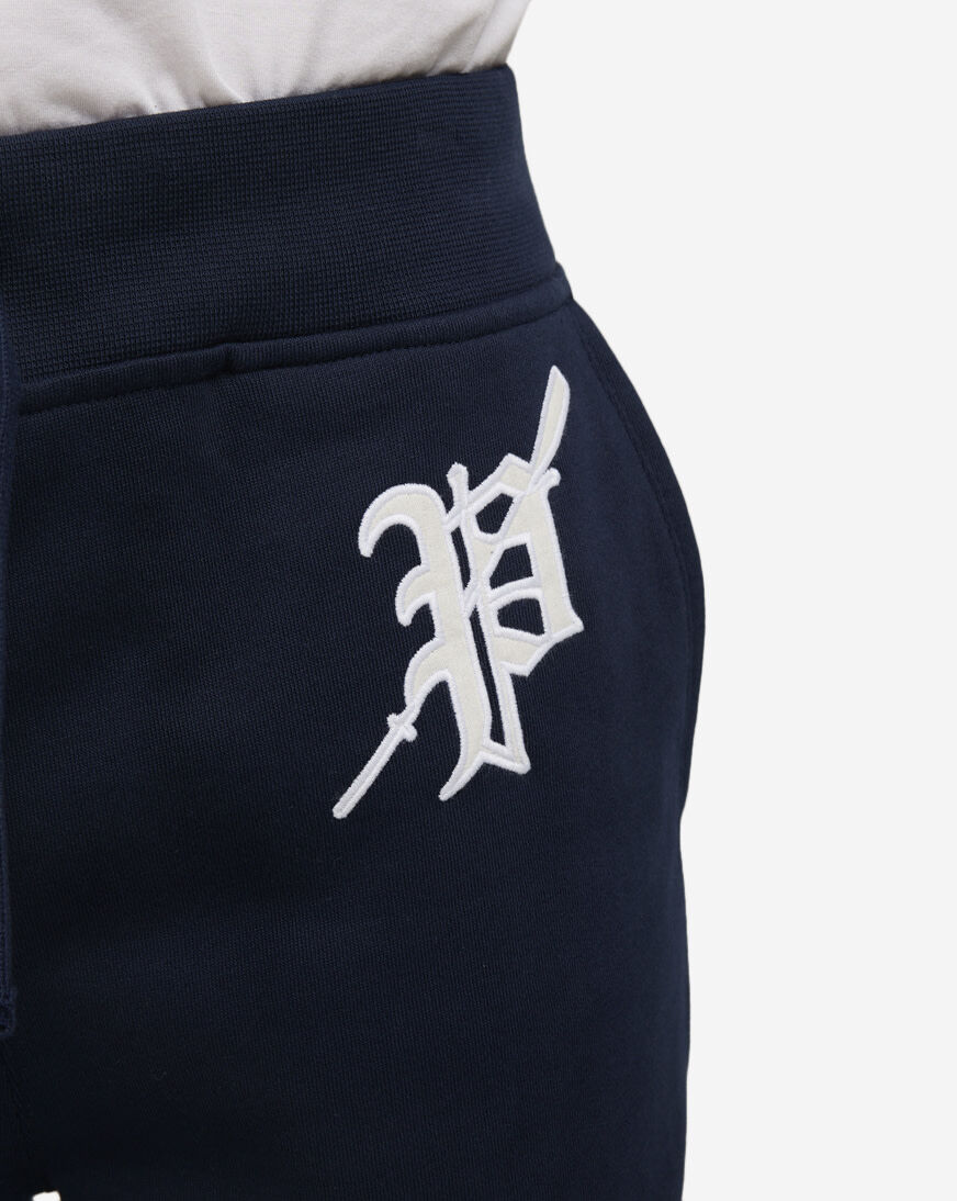 Shop Polo Ralph Lauren Fleece Graphic Jogger 710952066001-NVY blue