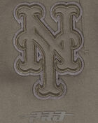 PRO STANDARD New York Mets Neutral Fleece Sweatpant LNM4311668-DKT Brown 2