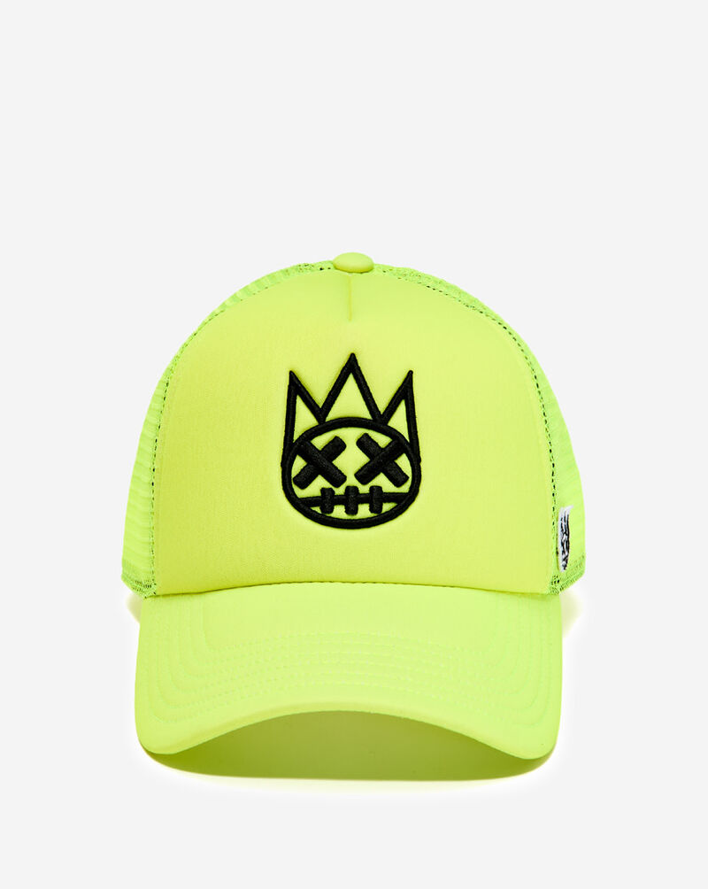 Cult of Individuality Clean Shimuchan Logo Mesh Back Trucker Hat 624B9-CH48A Green 1