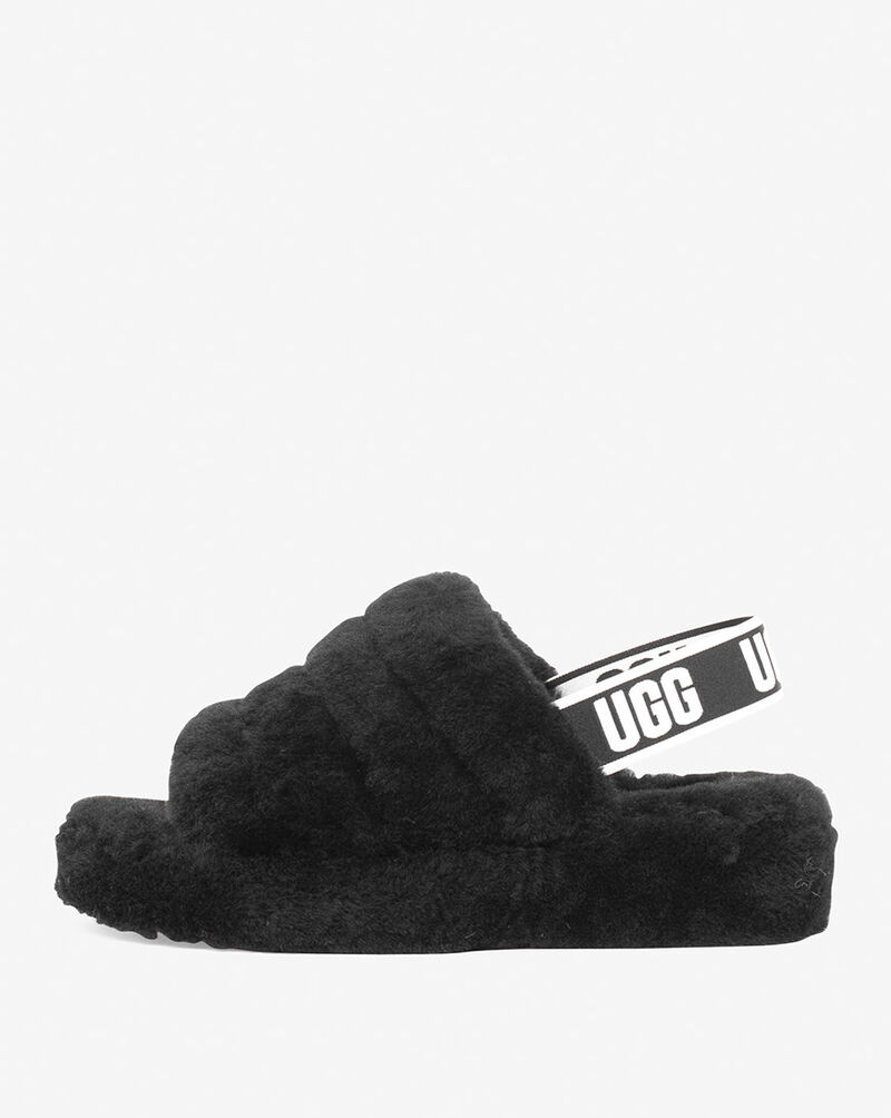 UGG Fluff Yeah Slides 1095119BLK Black 1