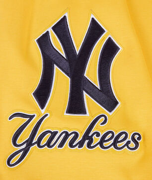 New York Yankees Classic Chenille Double Knit Pull Over Hoodie 