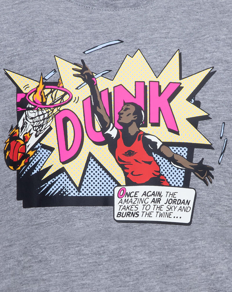 Jordan Comics Dunk Tee 85D256-GEH Grey 2