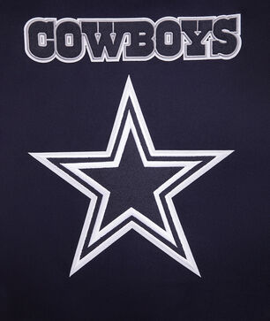 Dallas Cowboys Mash Up Rib Wool Varsity Jacket