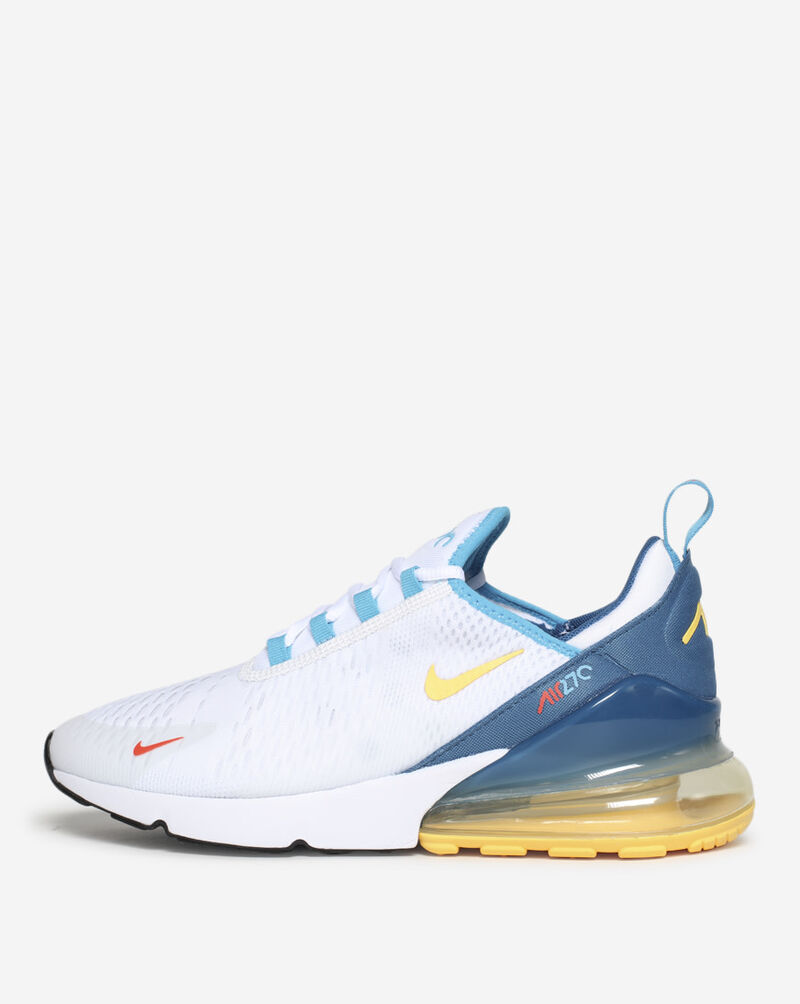 Nike Air Max 270 Sneakers in white and blue