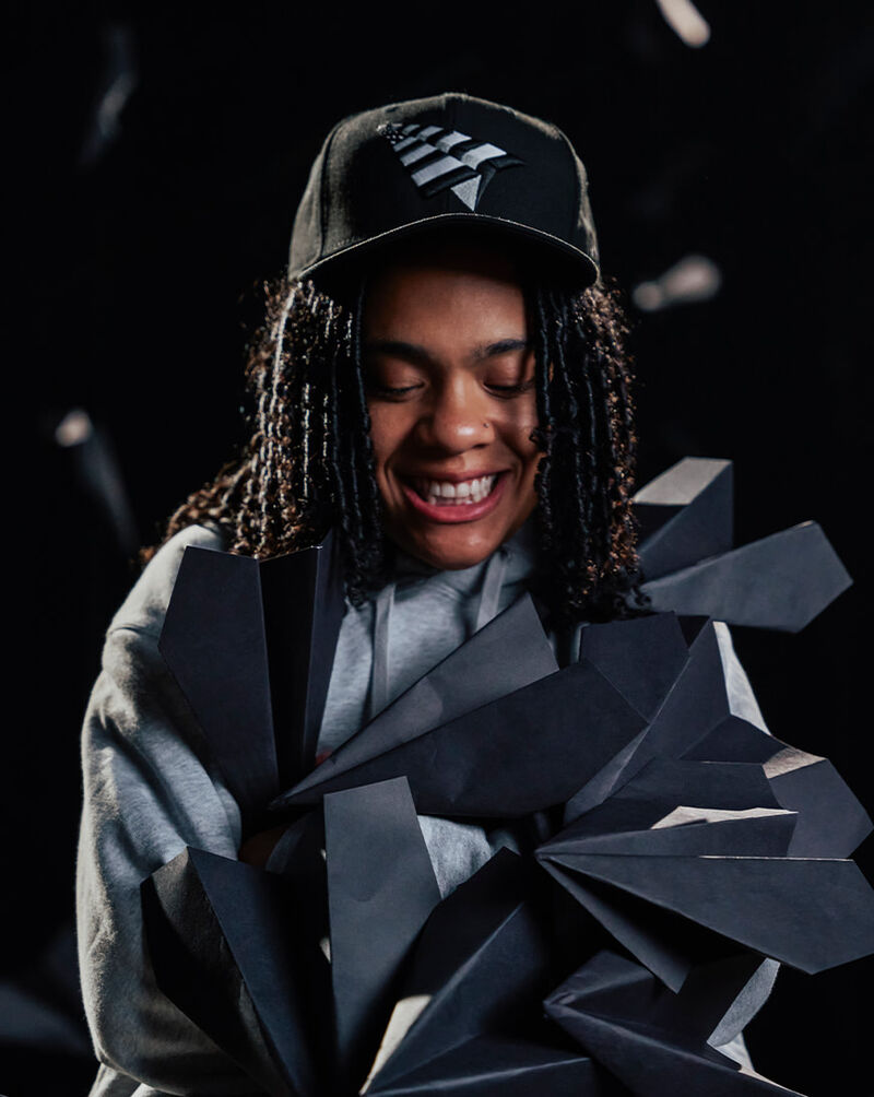 Paper Planes 9Fifty Original Crown Old School Snapback Hat 101061 Black 5