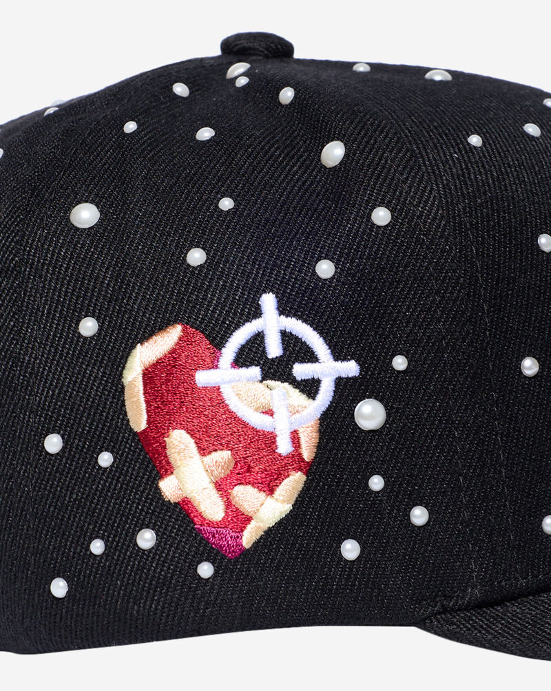 Field Grade NY Kurve King Pearl Full Twill Trucker Hat 1006732 Black 2