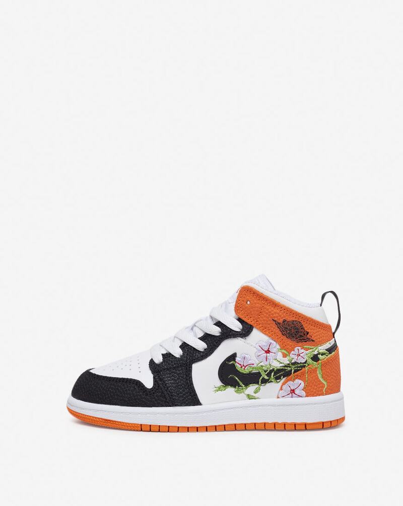 Jordan Pre-School Air Jordan 1 Mid DQ8393-100 White 1