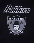PRO STANDARD Las Vegas Raiders Retro Classic Rib Wool Varsity Jacket FOR643571-BLW Black 4