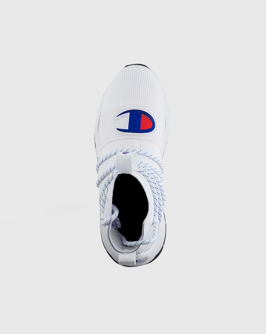 Champion rally hype top white