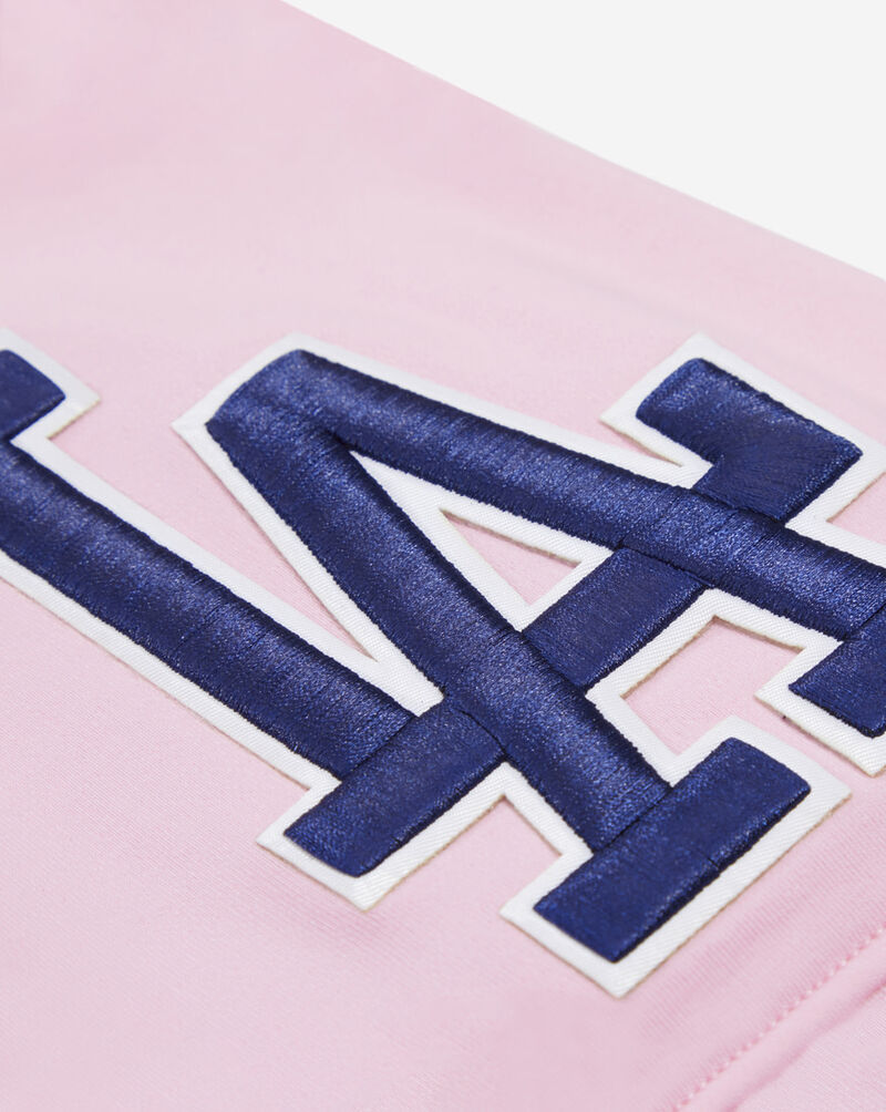 PRO STANDARD Los Angeles Dodgers Classic Chenille Double Knit Tee LLD131900-PNK Pink 4