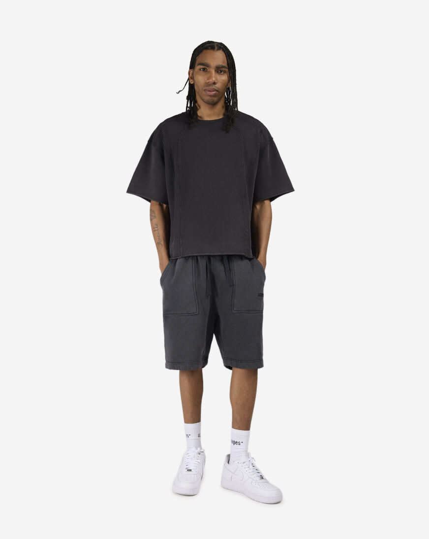 Shop SNIPES GD Fleece Shorts SS26-MA006-001 black | SNIPES USA