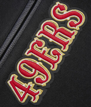 San Francisco 49Ers Mash Up Rib Wool Varsity Jacket