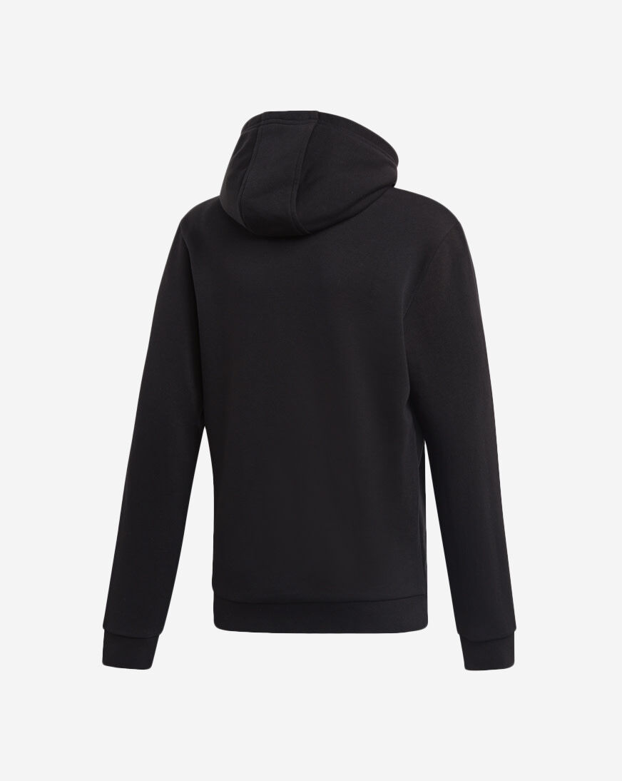 adidas black trefoil hoodie