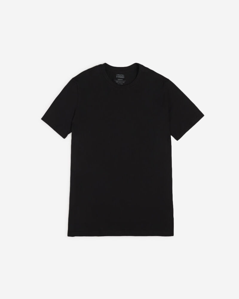 Chapel  Greed Crew Neck Tee  CHP102BLK Black 1