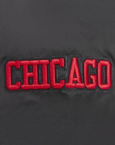 Chicago Blackhawks Retro Classic Rib Satin Jacket