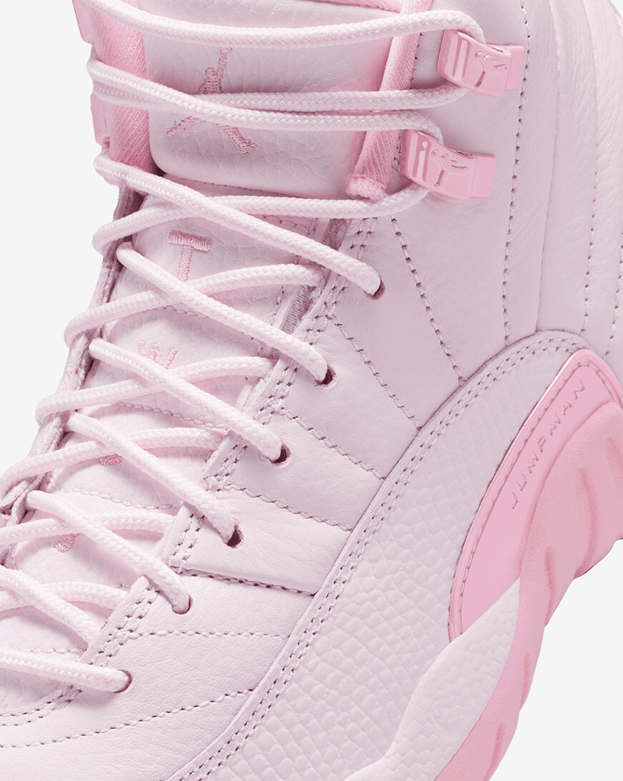 Shop Jordan Big Kids' Air Jordan 12 Retro 510815-600 pink | SNIPES USA