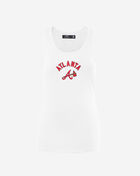 PRO STANDARD Atlanta Braves Classic Relaxed Fit Racerback Tank Top LABA37208-WHT White 1