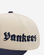 Mitchell  Ness New York Yankees Pro Pinch Old English Fit Snapback Hat HP14499-NYYCRNY cream 2