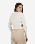 Side Ruched Long Sleeve Crop Top